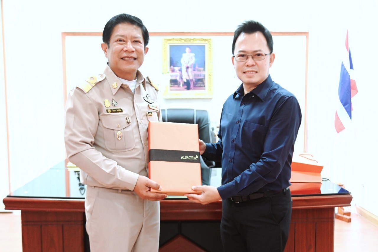 ให้การต้อนรับ นายโกวิต รัศมิทัต เนื่องโอกาสดำรงตำแหน่งผู้อำนวยการแขวงทางหลวงสมุทรสงคราม